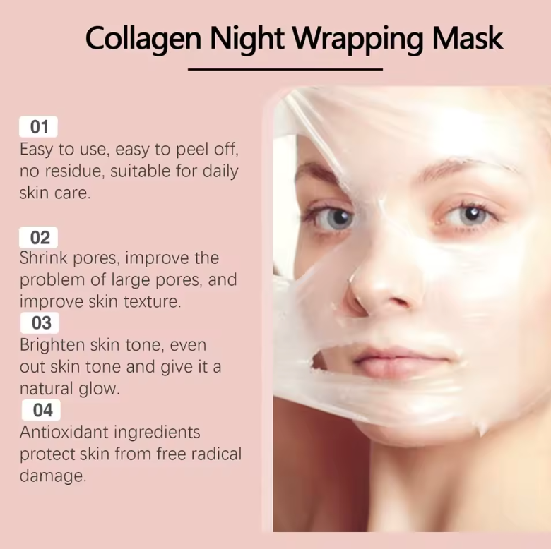 Collagen Overnight Wrapping Peel Off Mask